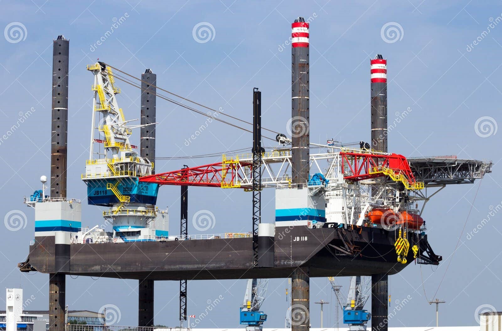 Offshore Jack-Up Drilling Rig 