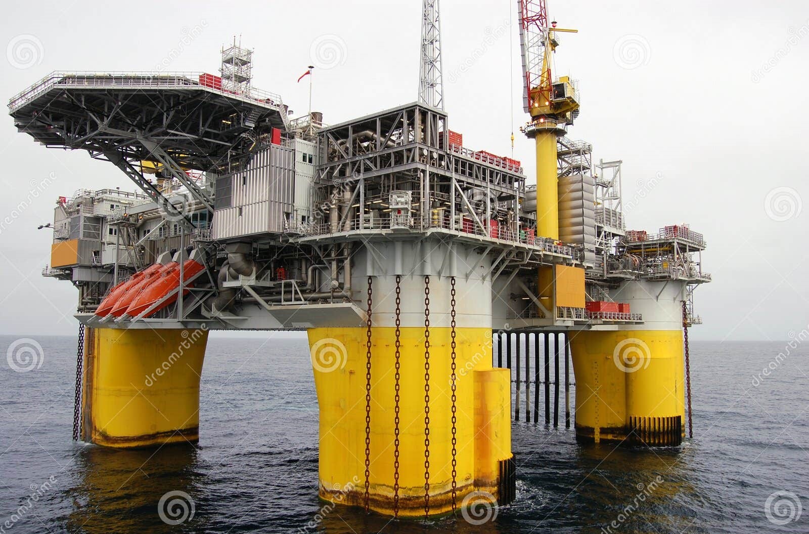 Semi-Submersible Offshore Drilling Rig